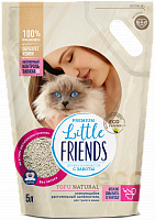 Little Friends Premium TOFU Nature Растительный наполнитель без запаха, 5 л
